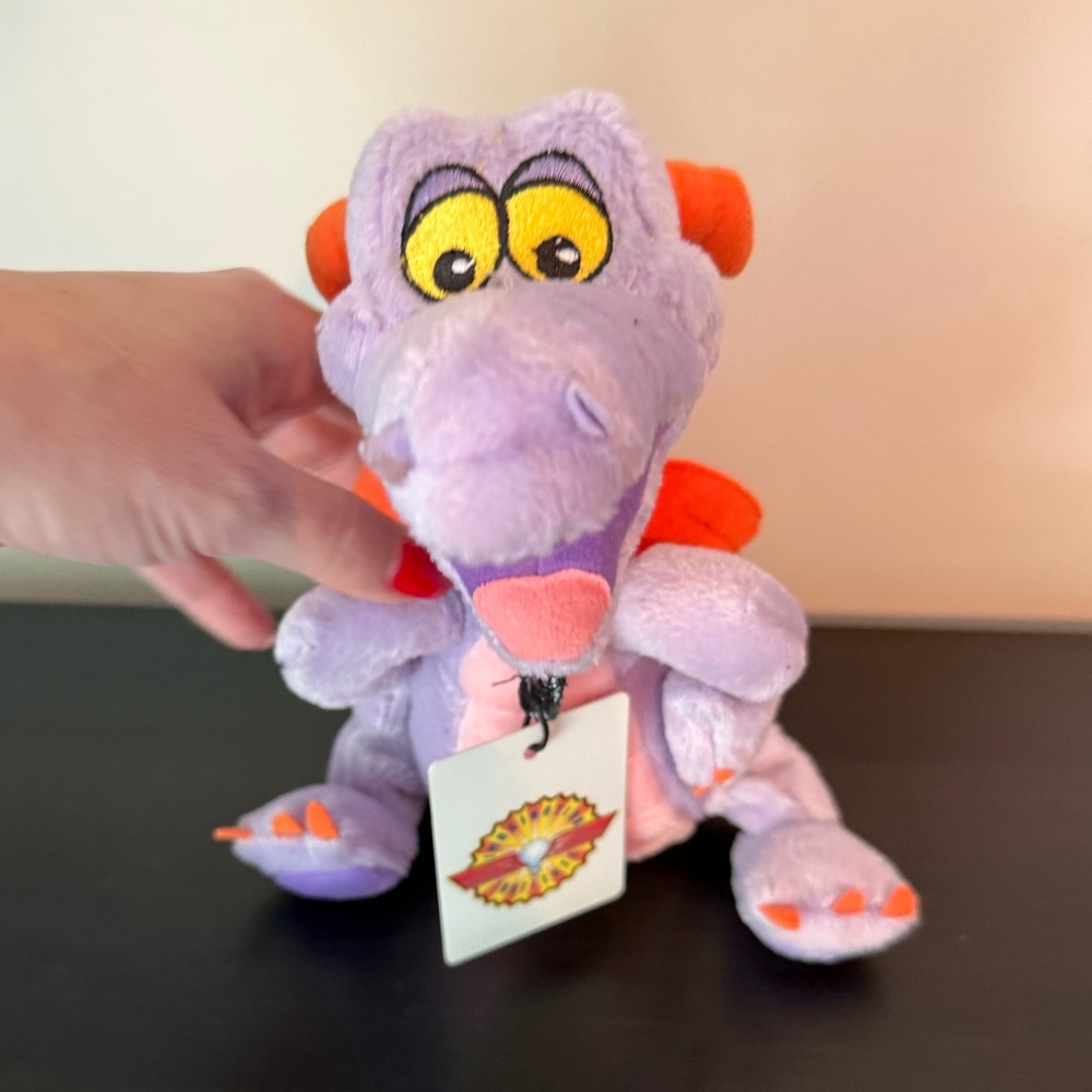 Vintage Disney "Figment the Dragon" Imagination Institute Plush Toy